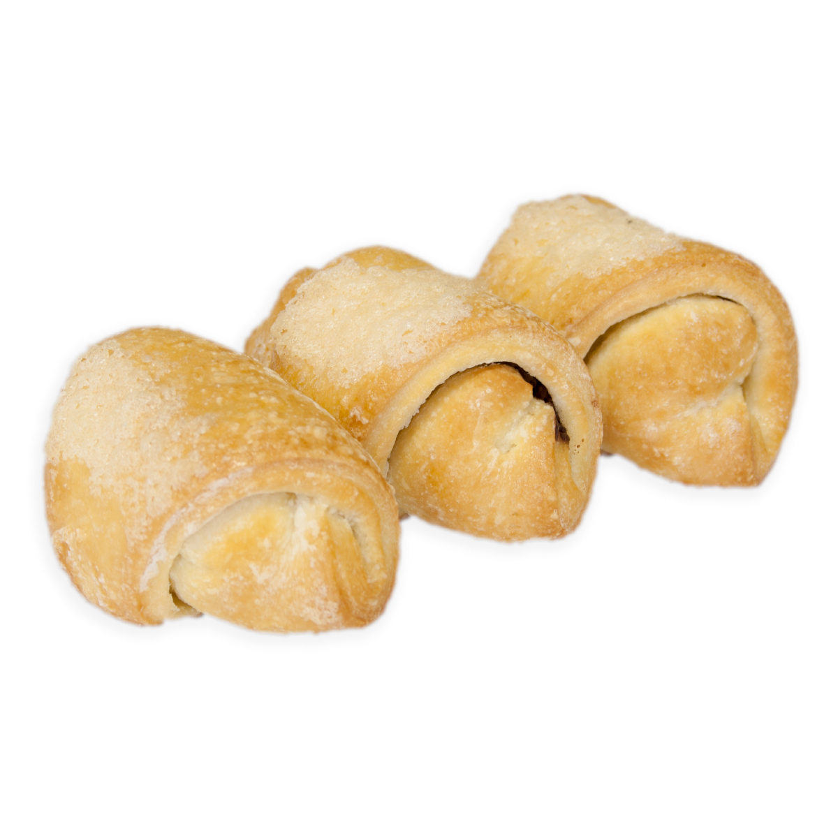 Croissants pequeños de choco